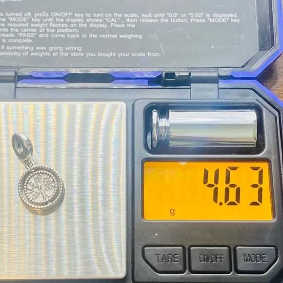 EUC Pandora 797786CZ Sterling Silver Spinning Tree of Life Dangle Charm - Picture 10 of 10